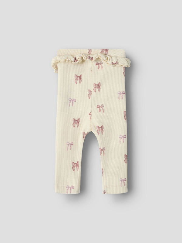 LIL ATELIER COMPLETO BODY+LEGGINGS TURTLEDOVE/BOW