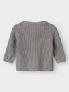 LIL ATELIER MAGLIA ULTIMATE GREY
