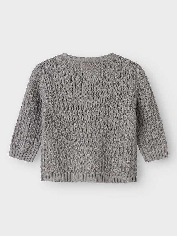 LIL ATELIER MAGLIA ULTIMATE GREY