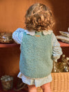 LARANJINHA GILET DI PELLICCIA VERDE I6675J36