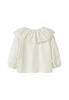 NAME IT CAMICIA CON COLLO E RICAMO ANTIQUE WHITE