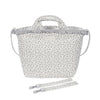 PASITO A PASITO BORSA FASCIATOIO LITTLE BLOOM FLOWERS GREY