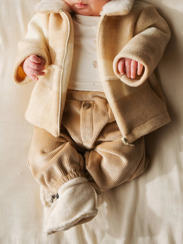 BAMBOOM Pants worker con tasche ampie - MOCHA SAND 347