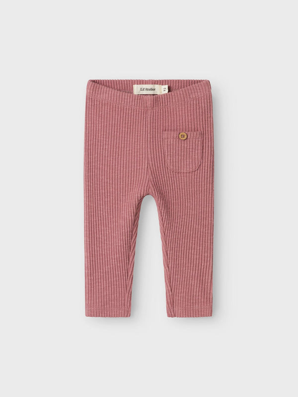 LIL ATELIER LEGGINGS ROSE