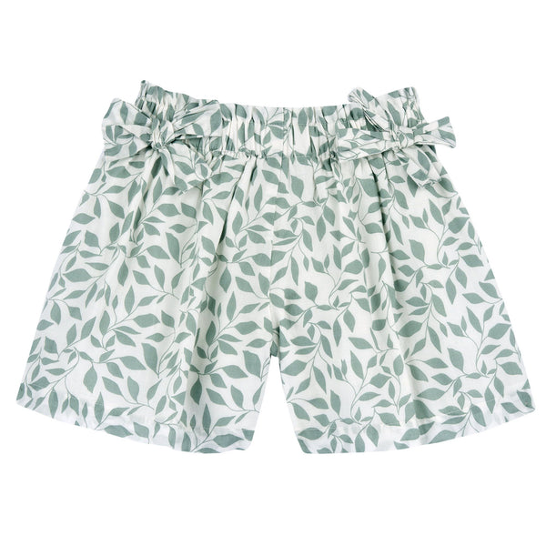 CHICCO PANTALONI CORTI FANTASIA FOGLIE
