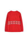 BOBOLI Maglione maglieria "cucciolo" unisex ROSSO