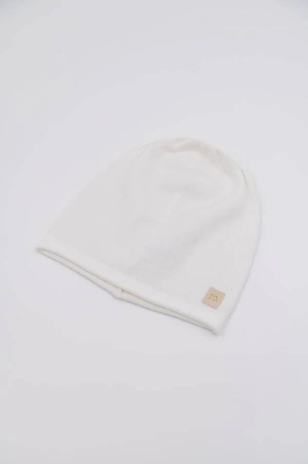 BAMBOOM BERRETTINO CON BORDO A RULLINO WARM WHITE