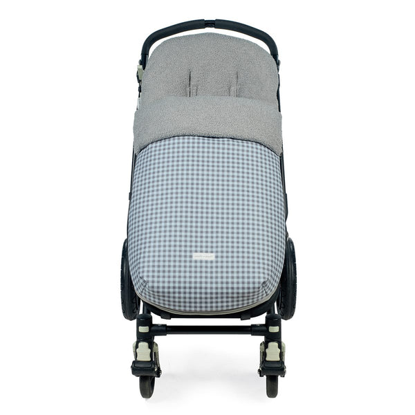 PASITO A PASITO SACCO PASSEGGINO INVERNALE TOGHETER AZZURRO GRIGIO