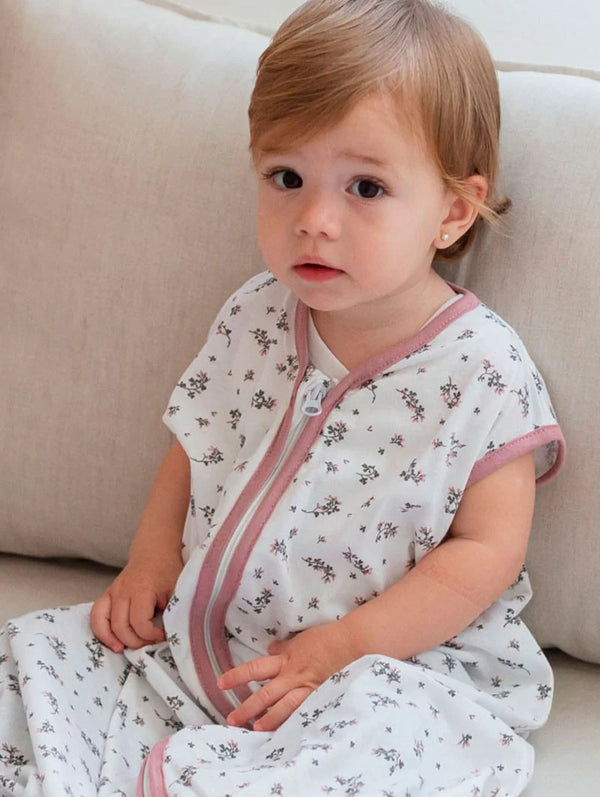 MOLIS&CO Sacco nanno per neonato - Bloom Pink - TOG 0.5