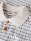 LIL ATELIER POLO M/M COCONUT MILK/ DUSTY BLUE