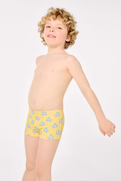 YSABEL MORA COSTUME da bagno boxer da bambino con stampa TARTARUGHE 93083