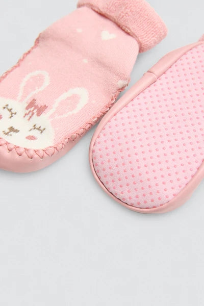 YSABEL MORA CALZINO TERMICO CON SUOLA ANTISCIVOLO ROSA