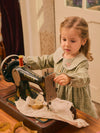 LARANJINHA ABITO MICROVICHY VERDE OLIVA I6722J23
