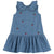 CHICCO ABITO SMANICATO DENIM