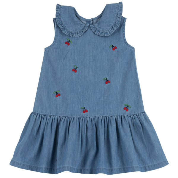 CHICCO ABITO SMANICATO DENIM