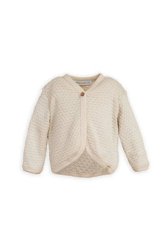 BAMBOOM CARDIGAN MAGLIA SAND