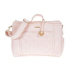 NANAN BORSA PASSEGGIO TRAPUNTATA ROSA