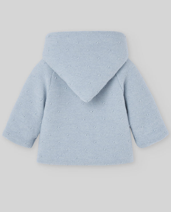 PAZ RODRIGUEZ CAPPOTTINO IN LANA AZZURRO POLVERE