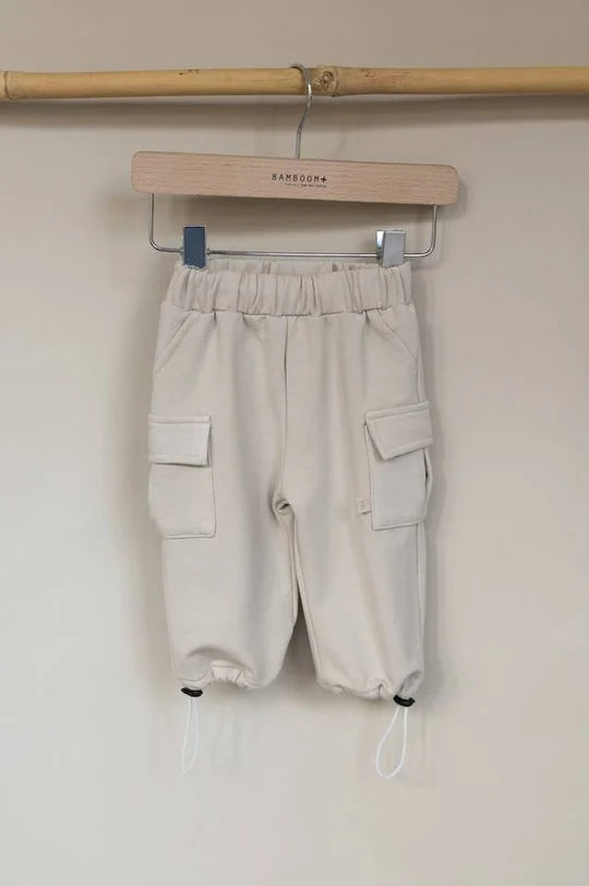 BAMBOOM PANTALONI CARGO COMFY SAND
