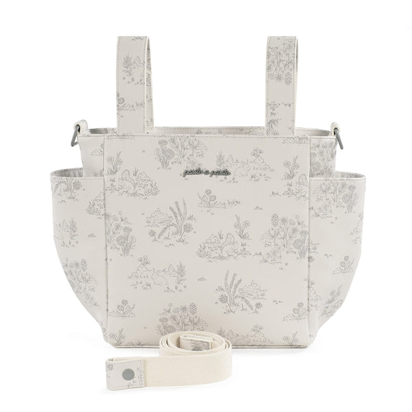 PASITO A PASITO BORSA CROSSBODY TOILE DE JOUY CREAM