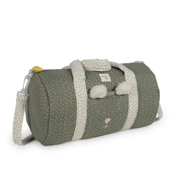 WALKING MUM WEEKEND BAG MOUSE POPPY MOSS