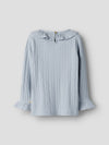 LIL ATELIER MAGLIA ZEN BLUE A COSTINE