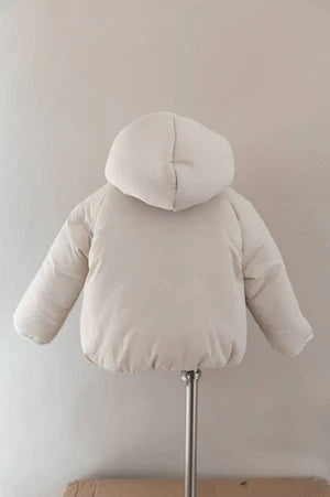 Bamboom giacca uni con tasca davanti sand