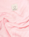 MAGLIFICIO DI VERONA Copertina neonato primalana in pura lana vergine merino extrafine 80X100CM ROSA CONFETTO