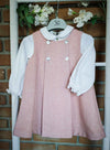 JO MILANO SCAMICIATA SPIGATA ROSA + CAMICIA BIANCA