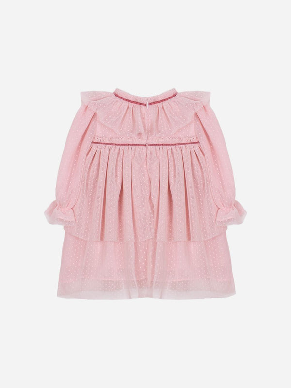 PATACHOU ABITO TULLE ROSA PAP/VET4133283