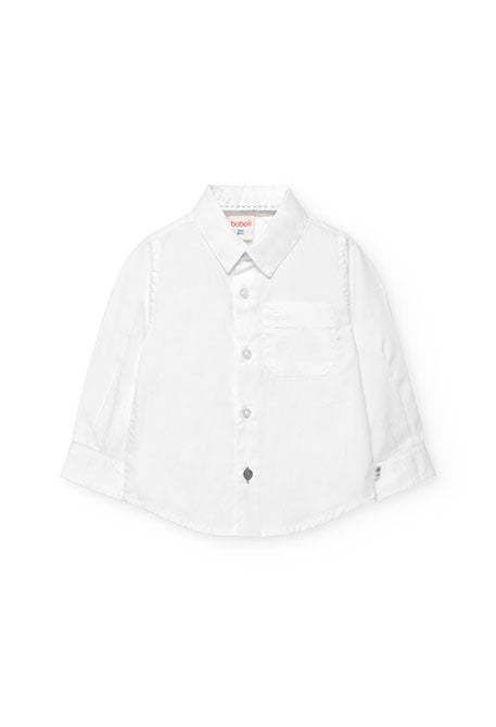BOBOLI CAMICIA OXFORD BIANCA 712088