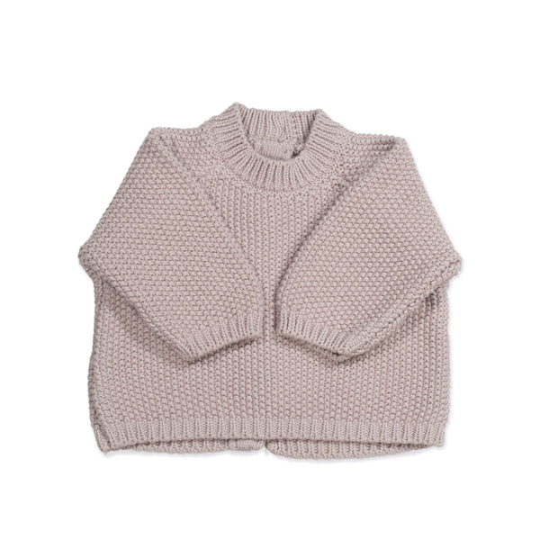 PASITO A PASITO SET MAGLIA IN TRICOT + CULOTTE + BODY BAMBULA ROSA 0-1 MESE