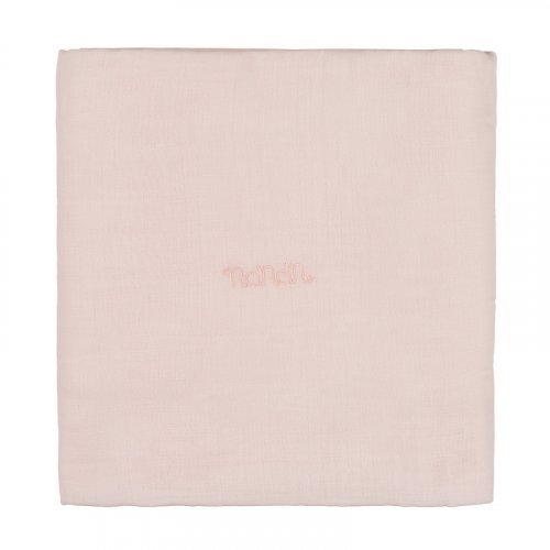 NANAN SET 2PZ MUSSOLE 120X120 ROSA