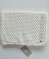PAZ RODRIGUEZ COPERTA COTONE E CASHMERE PANNA "PONY"