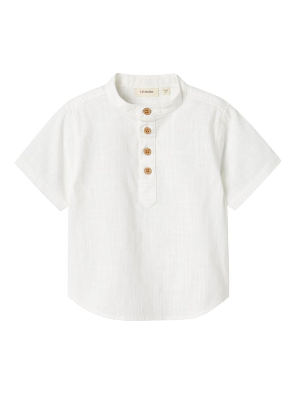 LIL ATELIER CAMICIA COCONUT MILK