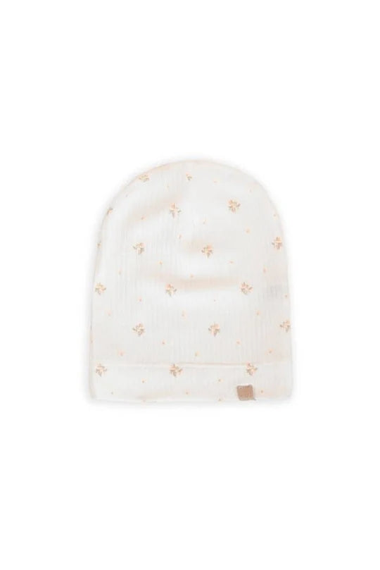 BAMBOOM CAPPELLINO BEANIE PRINT LILLA