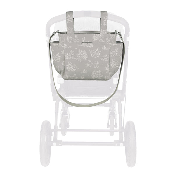 PASITO A PASITO BORSA CROSSBODY TOILE DE JOUY FOREST