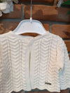 CONDOR CARDIGAN ZIGZAG TRAFORATO LATTE