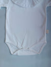 BABYGI BODY COLLO VOLANT BIANCO