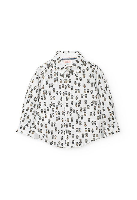 BOBOLI CAMICIA STAMPATA CONIGLIETTI 712055