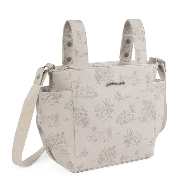 PASITO A PASITO BORSA CROSSBODY TOILE DE JOUY CREAM