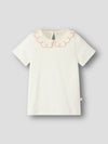 LIL ATELIER MAGLIA COCONUT MILK/ROSE TAN