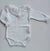 BABYGI BODY CON COLLETTO MACRAMè BIANCO