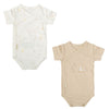 BIMBIDREAMS SET 2PZ BODY MANICA CORTA 50%BAMBù50%COTONE 0-1 MESE BC2553310 FOREST
