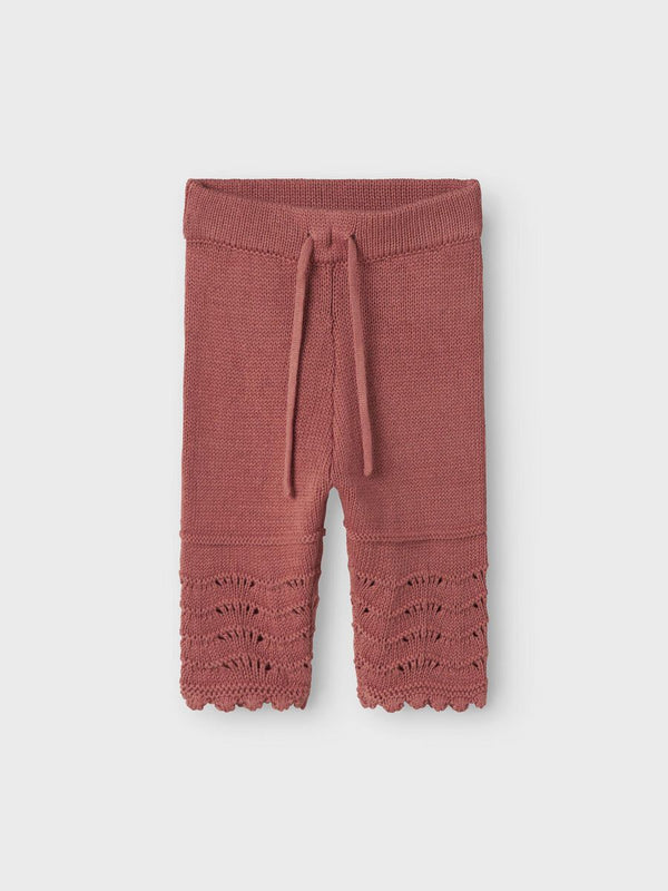 LIL ATELIER PANTALONE WITHERED ROSE