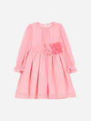 PATACHOU ABITO IN CHIFFON ROSA PALLIDO PAP/VET4133541