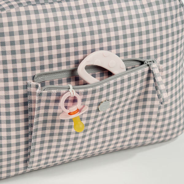 PASITO A PASITO BORSA FASCIATOIO TOGHETER GRIGIO ROSA