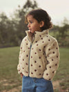 LIL ATELIER GIACCA TEDDY MELE TURTLEDOVE