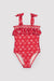 YSABEL MORA COSTUME Costume da bagno da bambina con volant stampato a stelle marine 95141