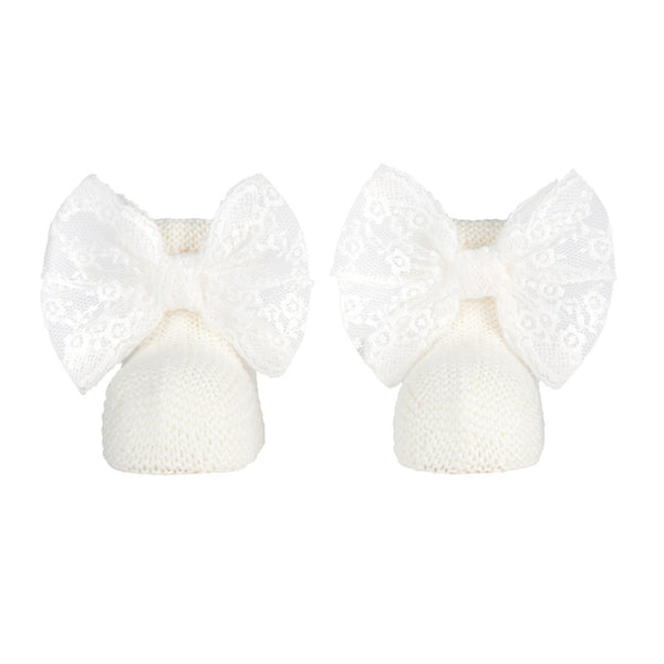 CONDOR BABBUCCE LATTE CON FIOCCO PIZZO COL.202